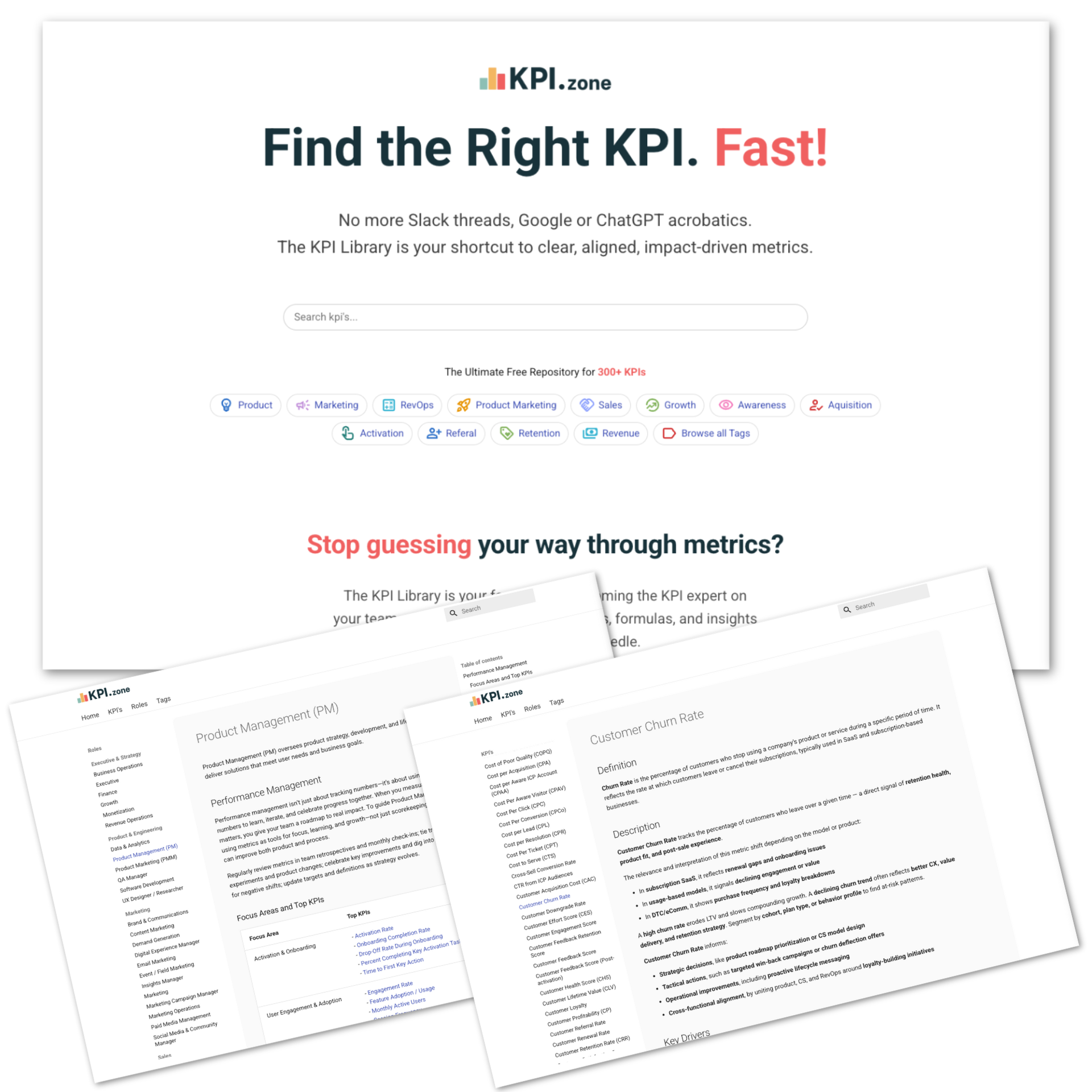 KPI Library: The Ultimate Free Repository for 300+ KPIs
