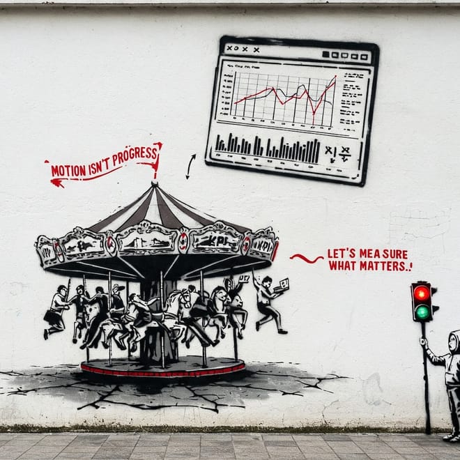 Image of: Busy ≠ Progress: Focus on What Moves the Business